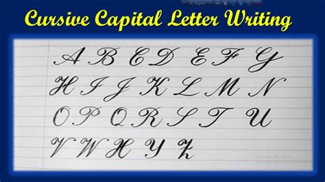 how do you do a capital S in cursive