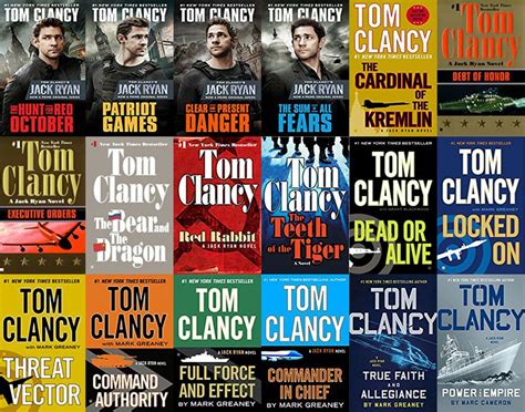 how many tom clancy books are there and what is the significance of each book in his career?