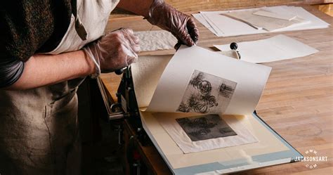 when making an intaglio print,